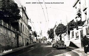 ALGER - SAINT-EUGENE - AVENUE DU MARECHAL FOCH - GROUPE SCOLAIRE